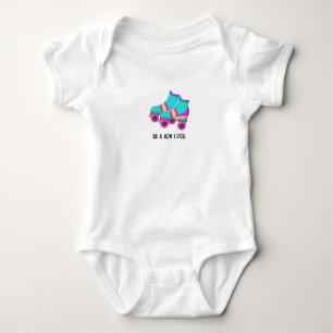 Rollschuhe Baby Strampler