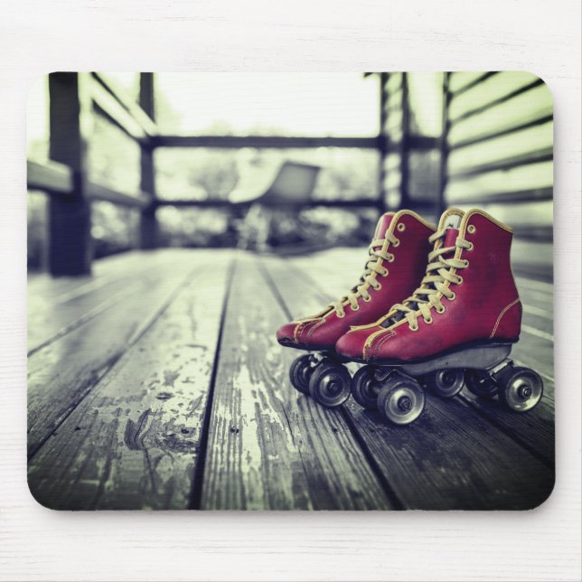 Rollschuhe Mousepad (Vorne)