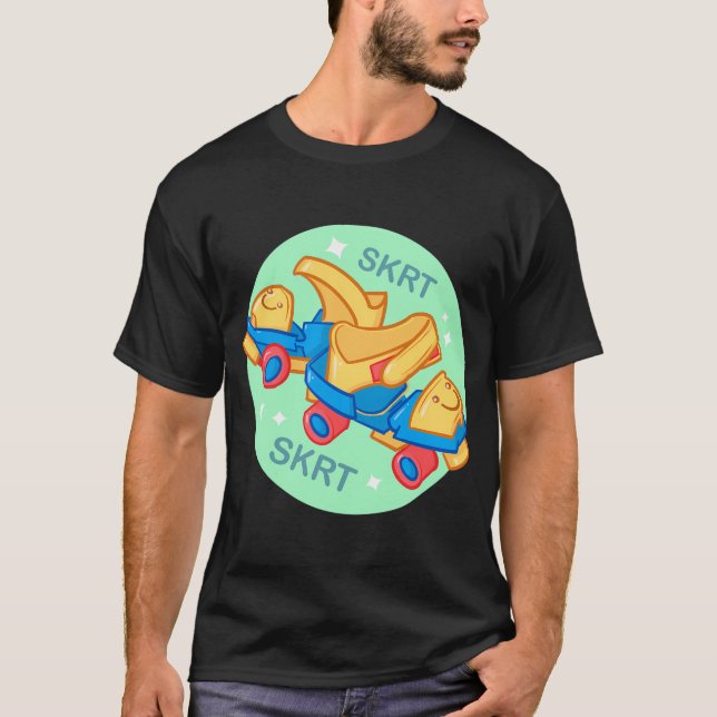 Rollschuhe T-Shirt (Vorderseite)