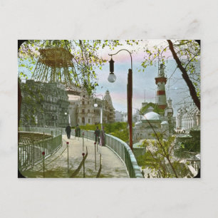 Rollsteig in Paris Postkarte