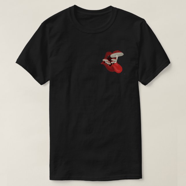 Rollstone-Pilz T-Shirt (Design vorne)