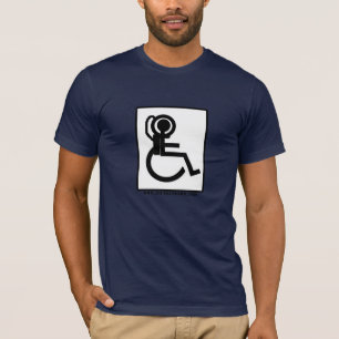 Rollstuhl-Astronauten-Training T-Shirt