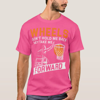 Rollstuhl Basketball Spieler Mit Behinderung Behin T-Shirt