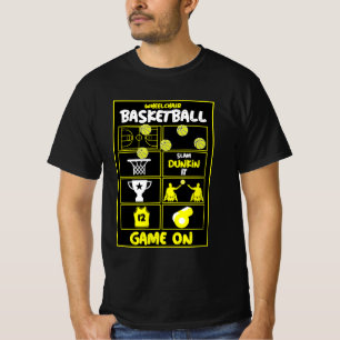 Rollstuhl Basketball T - Shirt