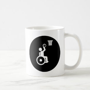 Rollstuhl-Basketball Tasse