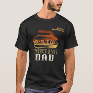 Rollstuhl Curling School Club Mannschaftsliga Name T-Shirt