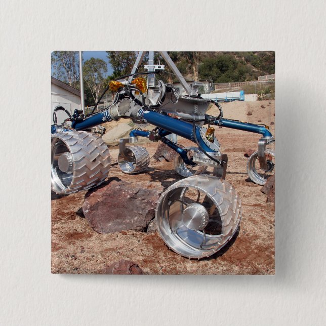 Rollstuhl, ein Mobilitätstestmodell Button (Vorderseite)