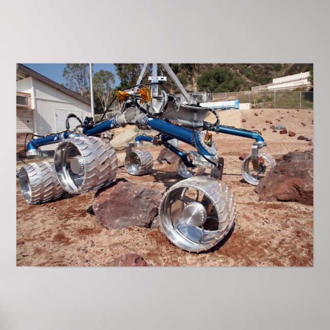 Rollstuhl, ein Mobilitätstestmodell Poster (Vorne)