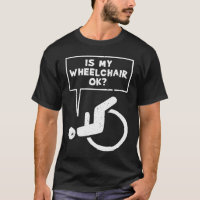 Rollstuhl-Handicap-Spaß Mein Rollstuhl-Ampuhr