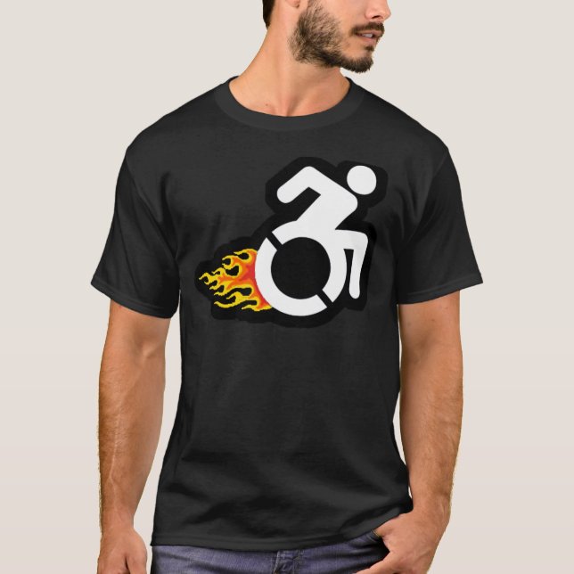 ROLLSTUHL-HOTROD! T-Shirt (Vorderseite)