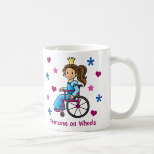 Rollstuhl-Prinzessin Tasse