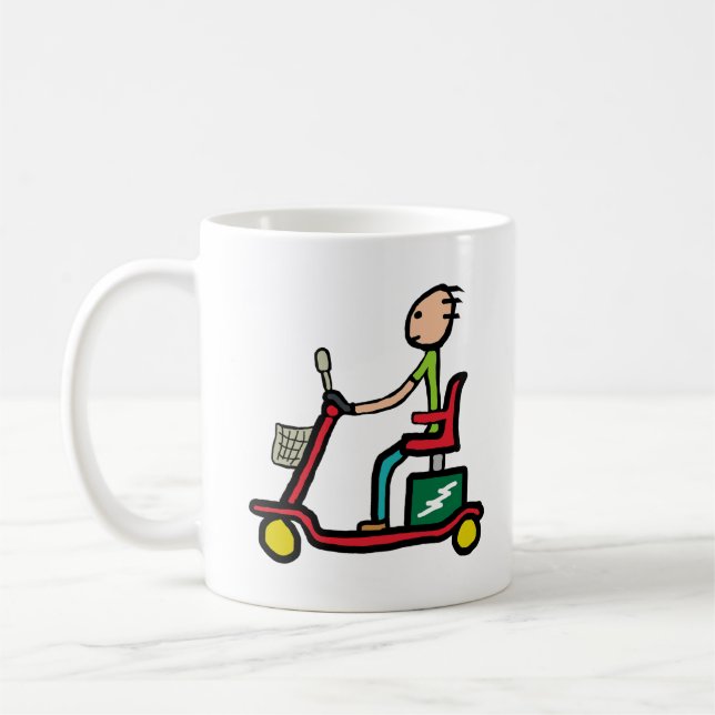 Rollstuhl-Scooter Kaffeetasse (Links)
