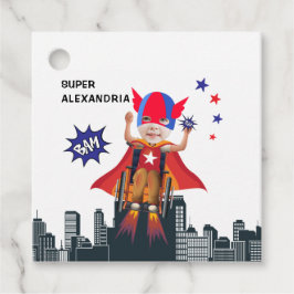 Rollstuhl Superhero Flying Hero Girl Geschenkanhänger