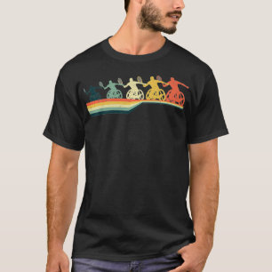 ROLLSTUHL TENNIS Lustiges Geschenk Vintage Retro P T-Shirt