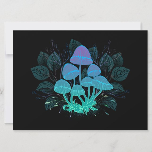 Rollstühle in Bushes Einladung (Vorderseite)