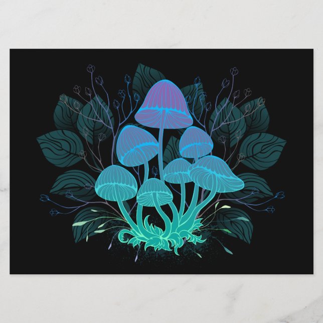 Rollstühle in Bushes Menükarte (Vorderseite)