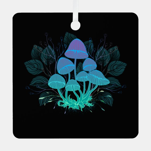 Rollstühle in Bushes Ornament Aus Metall (Vorderseite)