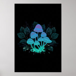 Rollstühle in Bushes Poster