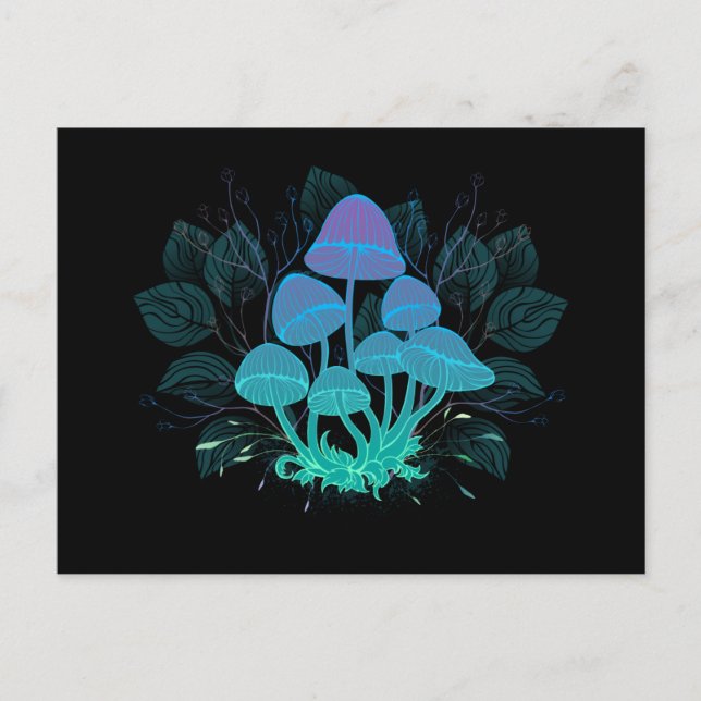 Rollstühle in Bushes Postkarte (Vorderseite)