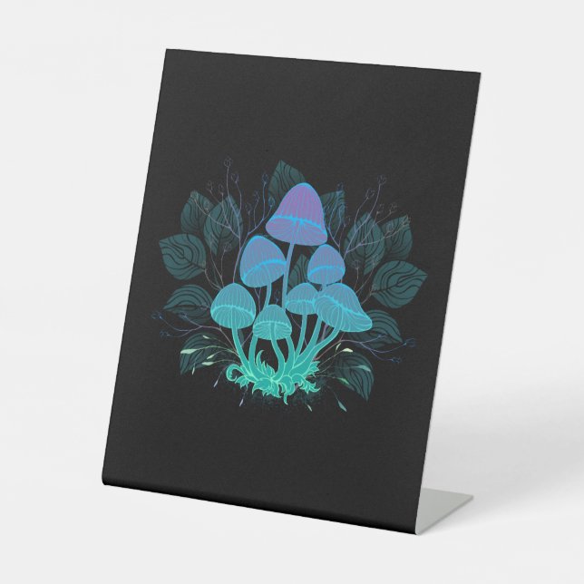 Rollstühle in Bushes Sockelschild (Vorderseite)