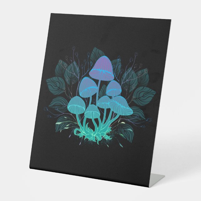 Rollstühle in Bushes Sockelschild (Vorderseite)