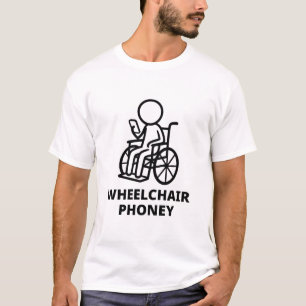 Rollstuhlfälschung-T-Shirt T-Shirt