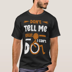 Rollstuhlleg Amputee Awareness Amputation Supputio T-Shirt