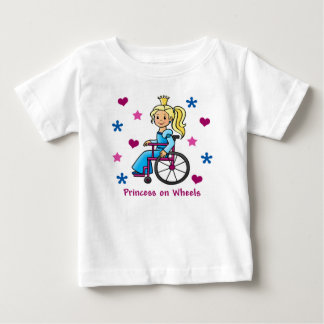 RollstuhlPrinzessin Baby T-shirt