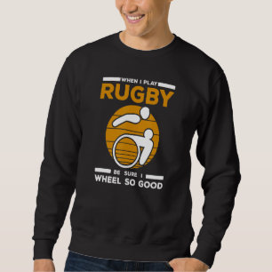 Rollstuhlrugby-Rad So Gut Behindertensport Rugby S Sweatshirt