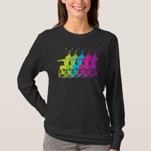 Rollstuhlsportler Tennisspieler Paralympics T-Shirt