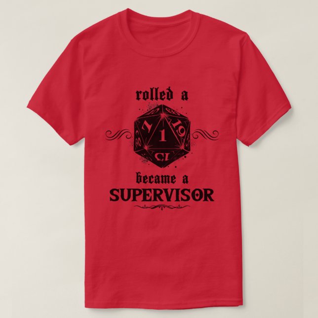 RollSupervisor T-Shirt (Design vorne)