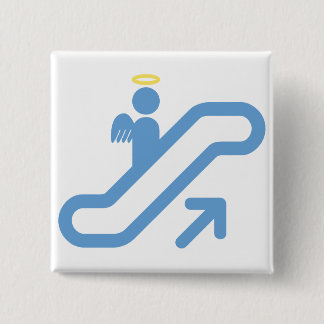 Rolltreppe, kein Treppenhaus Button