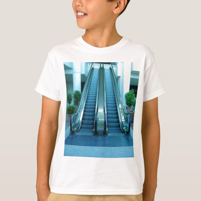 Rolltreppe T-Shirt (Vorderseite)