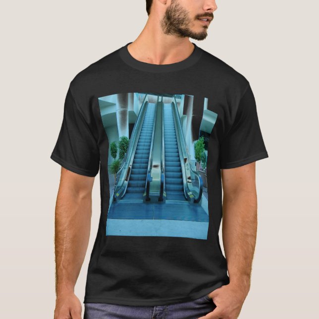 Rolltreppe T-Shirt (Vorderseite)
