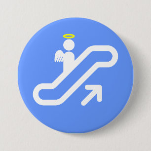 Rolltreppe zum Himmel! Button