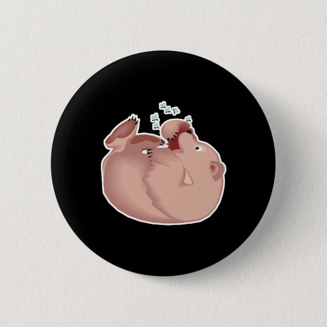 Rolly Poly Bär Button (Vorderseite)