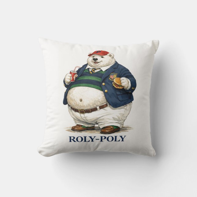 Roly Poly Kissen (Vorderseite)