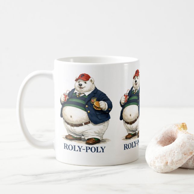 Roly Poly Mug Kaffeetasse (Mit Donut)