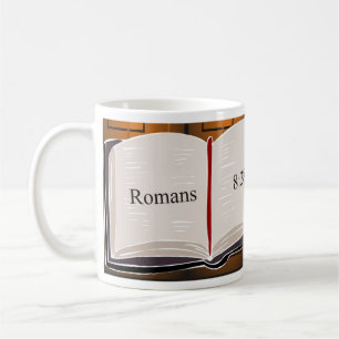 ROM-8:28 und -wir wissen dass alle Sache… Tasse