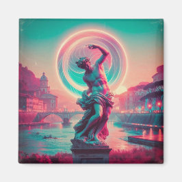 Rom | Ätherischer Träumerischer Urbaner Vaporwave Magnet