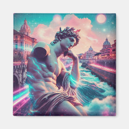 Rom | Ätherischer Träumerischer Urbaner Vaporwave Magnet