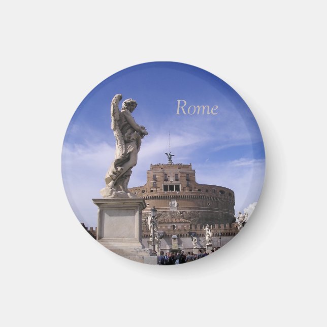 Rom, Castel Sant Angelo Cust. Magnet (Vorne)