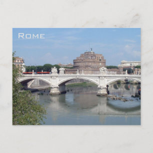 Rom - Castel Sant Angelo Postkarte