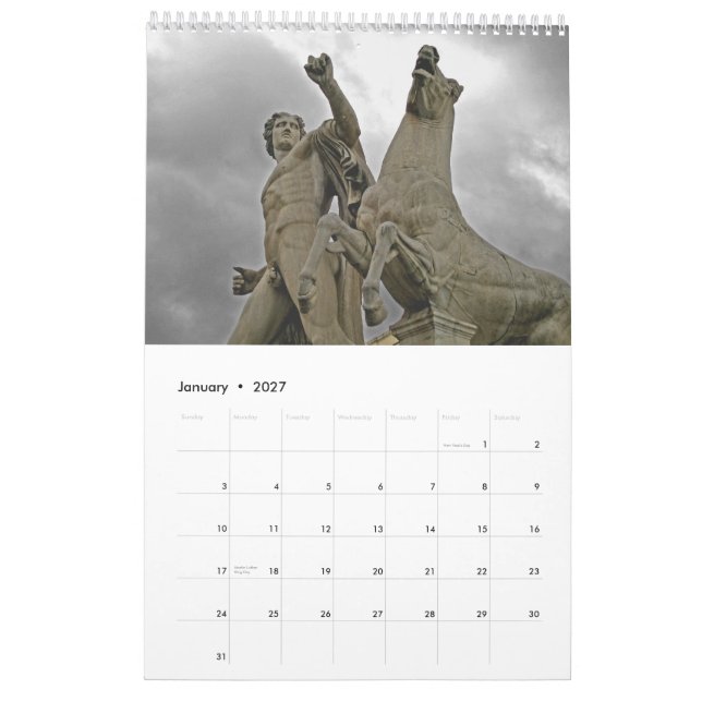 ROM die ewige Stadt Kalender (Jan 2027)