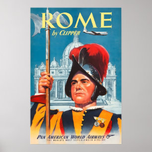 Rom Druck Römische Garde Kunst Italienische Malere Poster