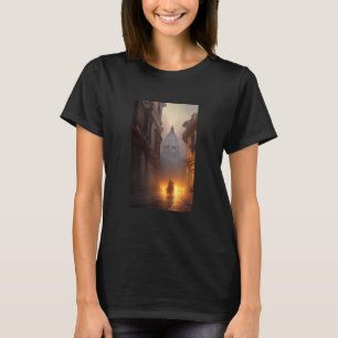 Rom Dunkle Akademie-Fantasy Gotik T-Shirt
