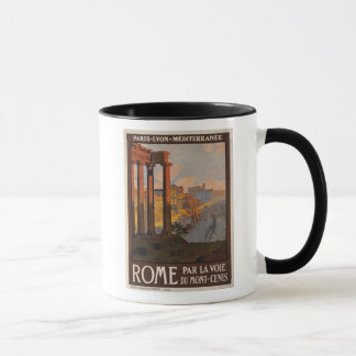Rom durch das Mont-Cenis Tasse