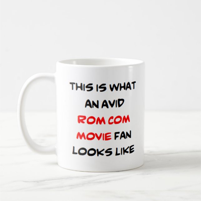 Rom-Filmfan, avid Kaffeetasse (Links)