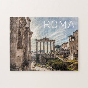 Rom Forum Romanum Italien Feiertag Souvenir Puzzle