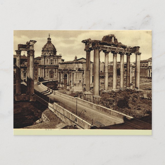 Rom, Forum Romanum Postkarte (Vorderseite)